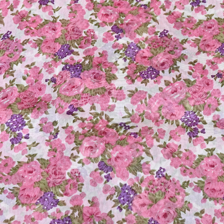 Silk Chanderi Digital Print Fabric 44" – Soft Lightweight Designer Fabric 001664-7