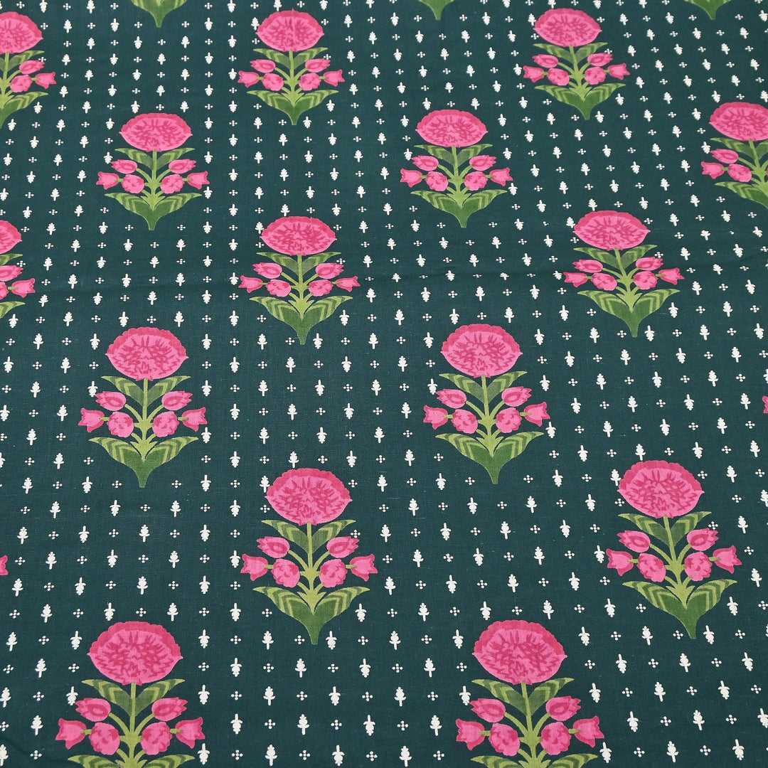 Premium Cotton Printed Fabric | Soft Breathable Designer Cotton Fabric | 000350-39