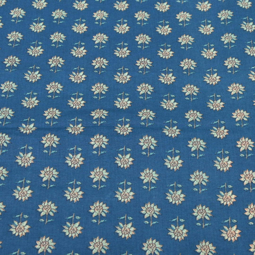 Premium Cotton Printed Fabric | Soft Breathable Designer Cotton Fabric | 000350-32