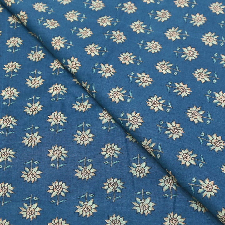 Premium Cotton Printed Fabric | Soft Breathable Designer Cotton Fabric | 000350-32