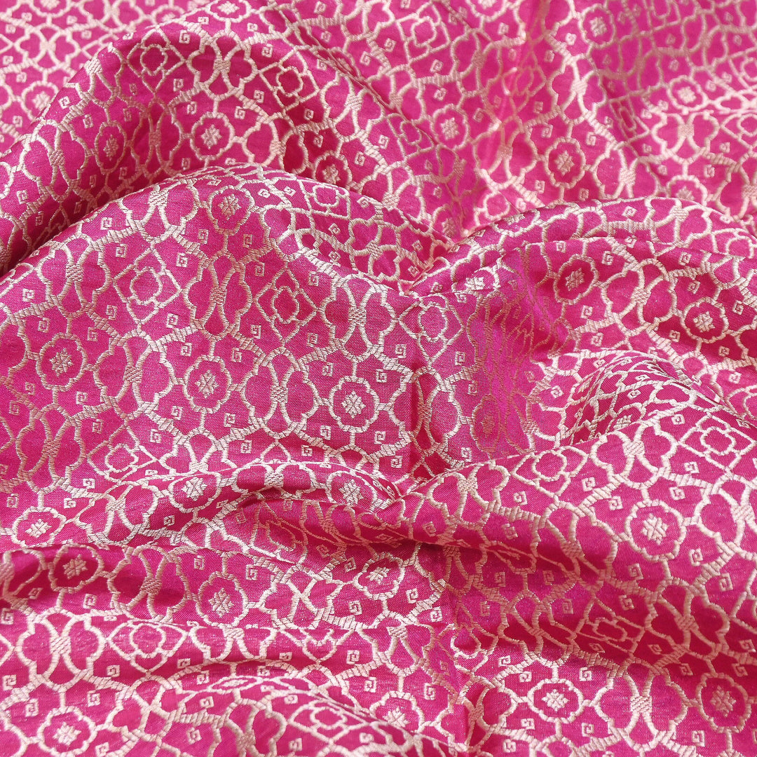 Premium Alfi Zari Brocade Fabric | Designer Ethnic & Festive Wear-ZTF001-A2