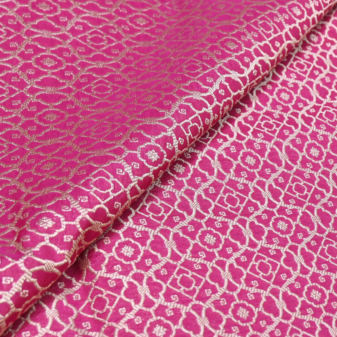 Premium Alfi Zari Brocade Fabric | Designer Ethnic & Festive Wear-ZTF001-A2