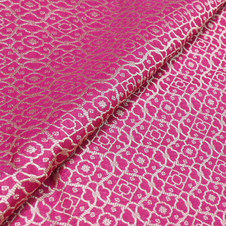 Premium Alfi Zari Brocade Fabric | Designer Ethnic & Festive Wear-ZTF001-A2