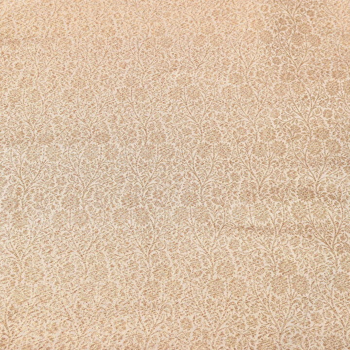 Premium Silk Katan Antique Brocade Fabric | Designer Zari Weave-ANT225-7
