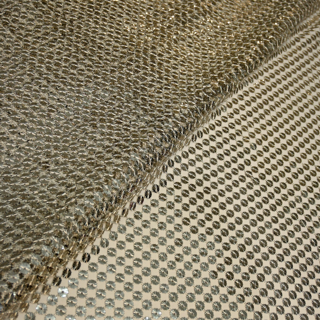 Imported Cut Work Sequins Embroidery Fabrics