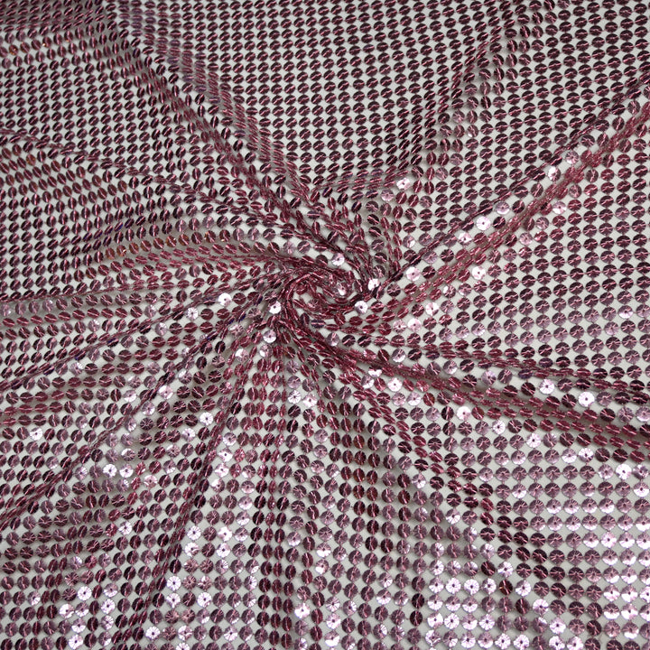 Imported Cut Work Sequins Embroidery Fabrics