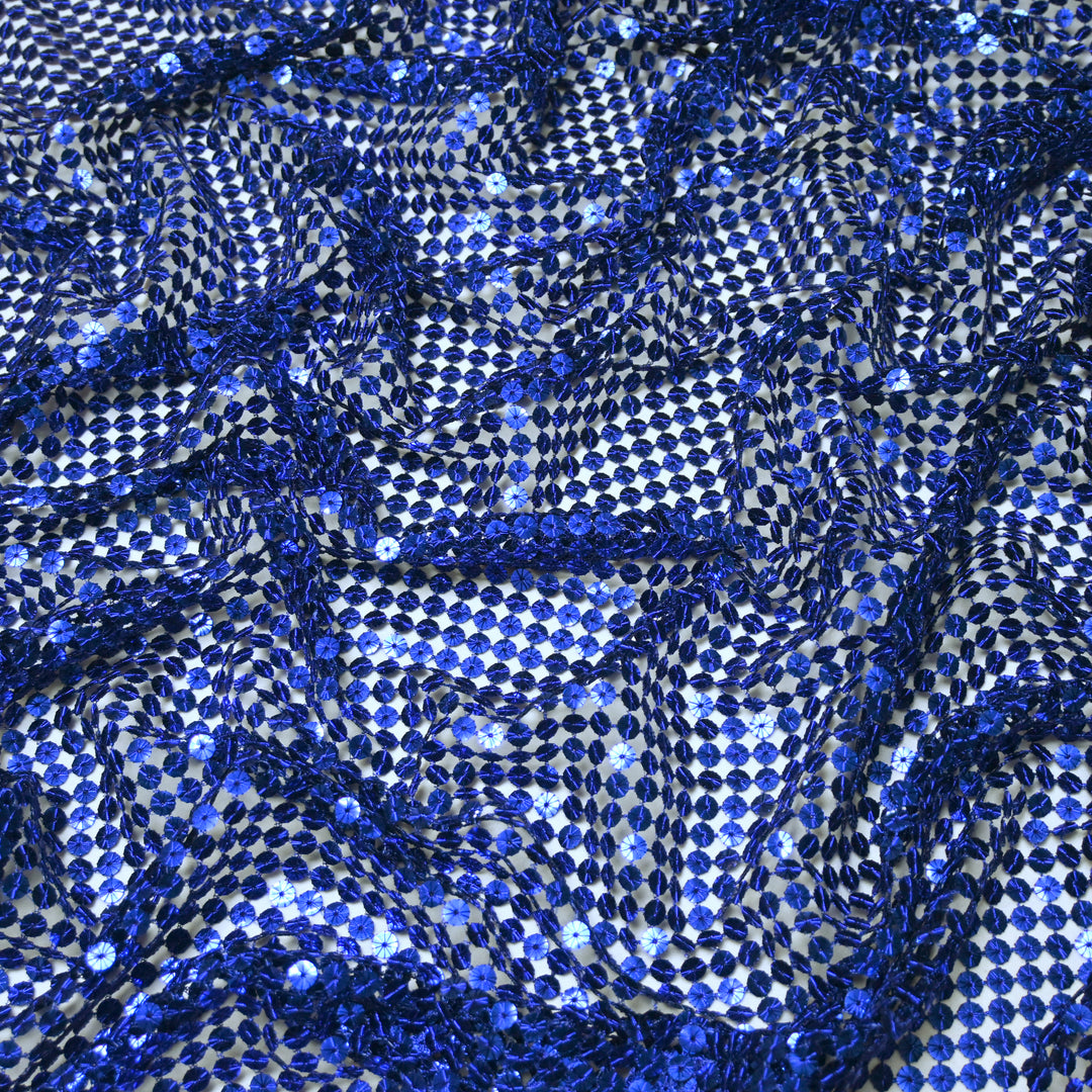 Imported Cut Work Sequins Embroidery Fabrics