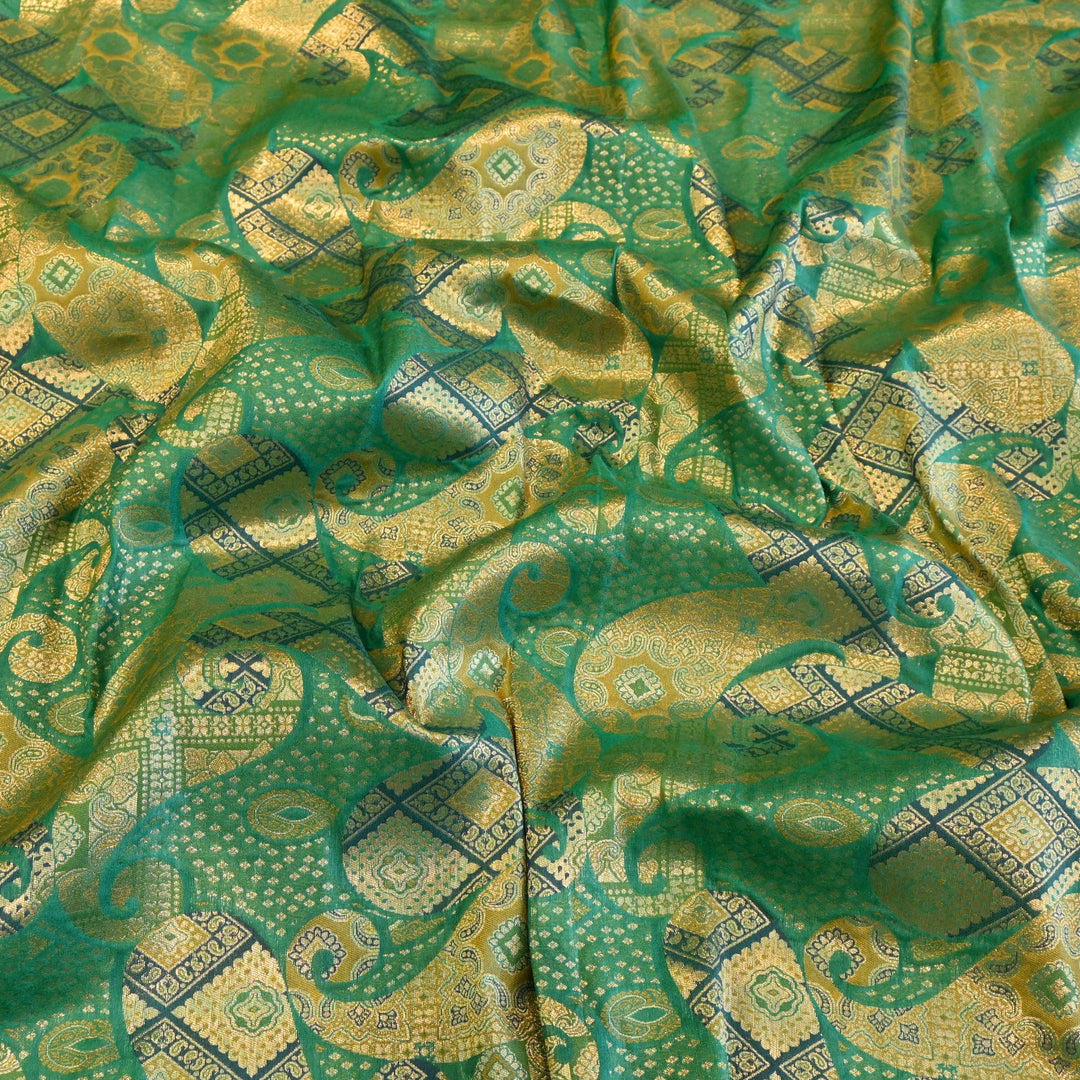 Multi Colour Jamdani Brocade Fabrics