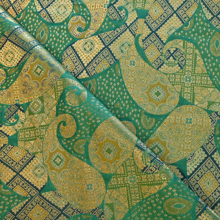 Multi Colour Jamdani Brocade Fabrics