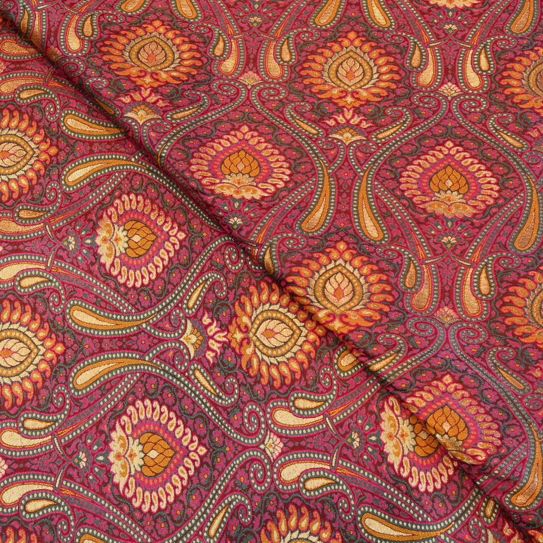Multi Colour Jamdani Brocade Fabrics