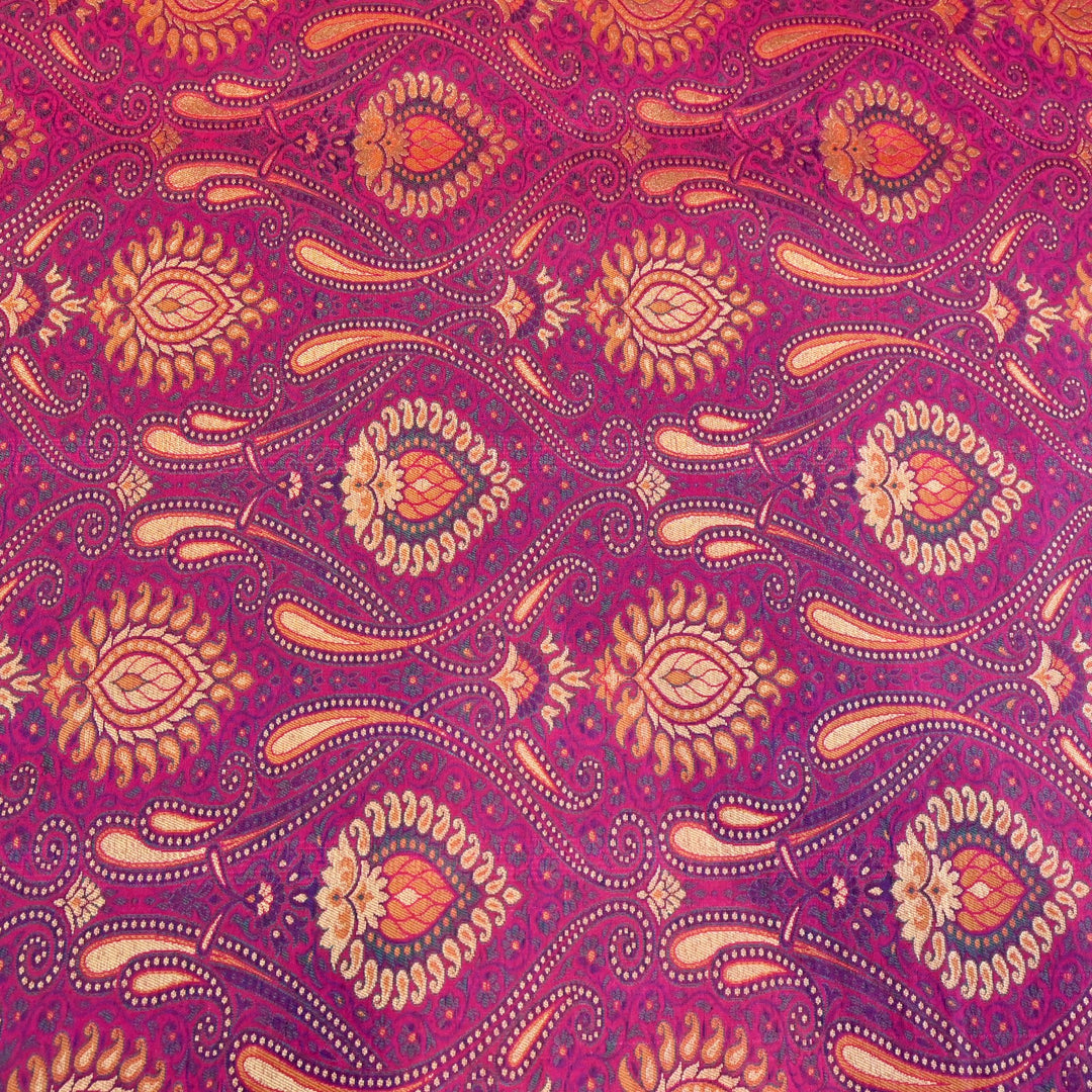 Multi Colour Jamdani Brocade Fabrics
