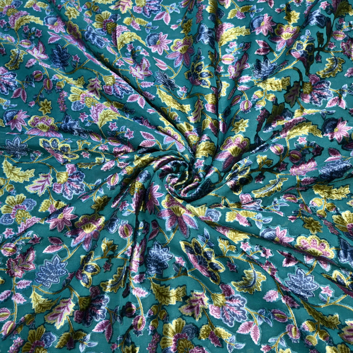 Velvet Brasso Printed Fabrics