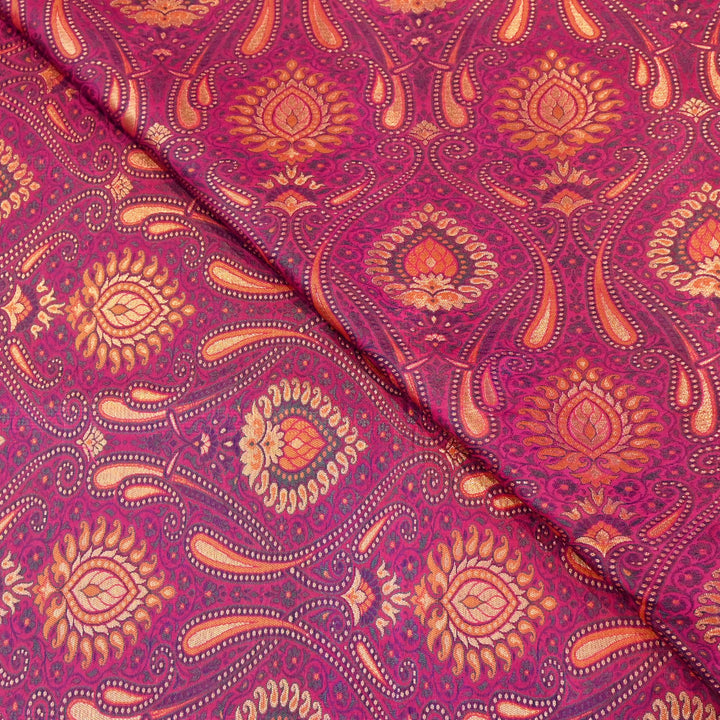 Multi Colour Jamdani Brocade Fabrics