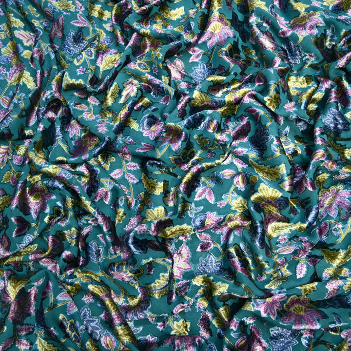 Velvet Brasso Printed Fabrics