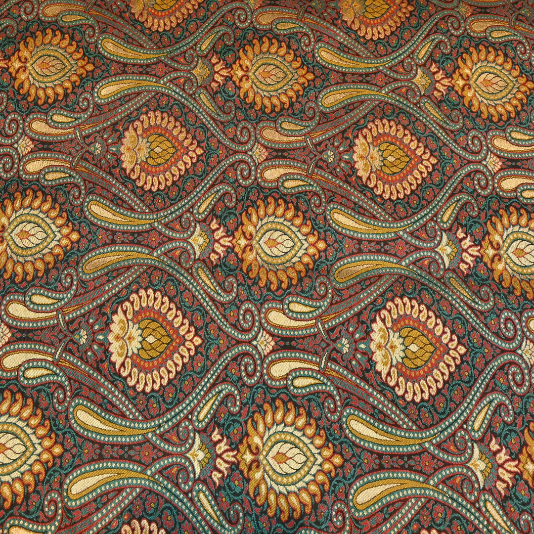 Multi Colour Jamdani Brocade Fabrics