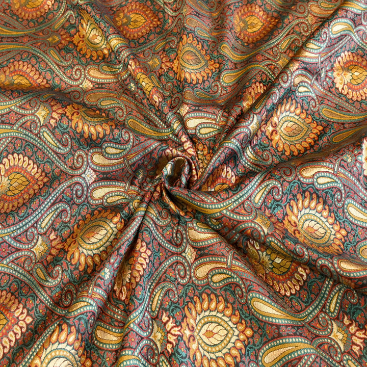 Multi Colour Jamdani Brocade Fabrics