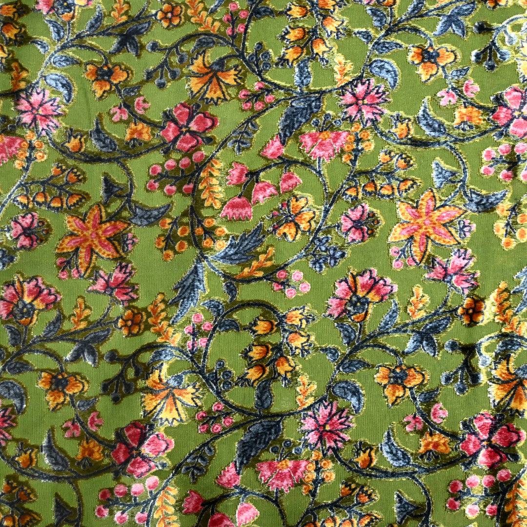Velvet Brasso Printed Fabrics