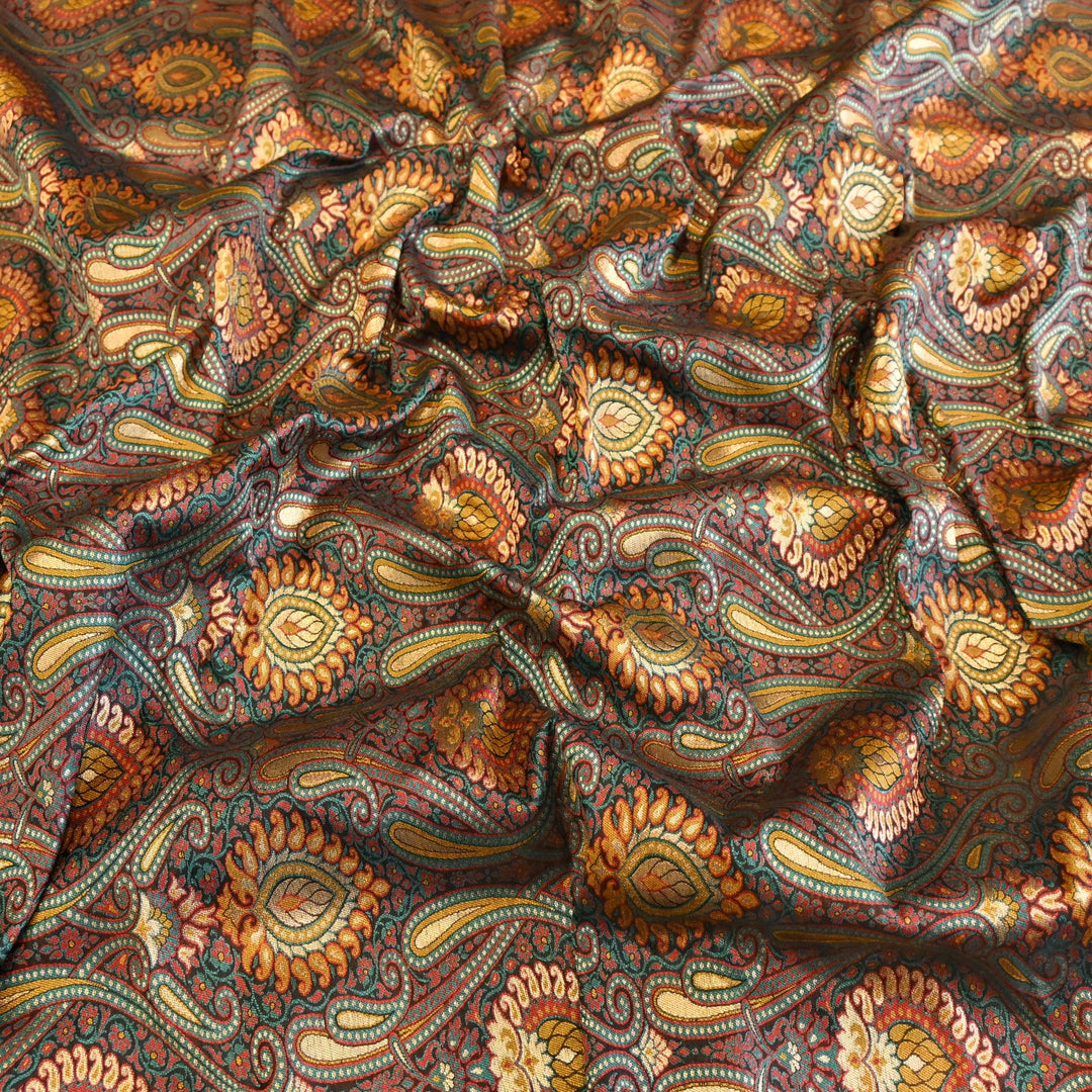 Multi Colour Jamdani Brocade Fabrics