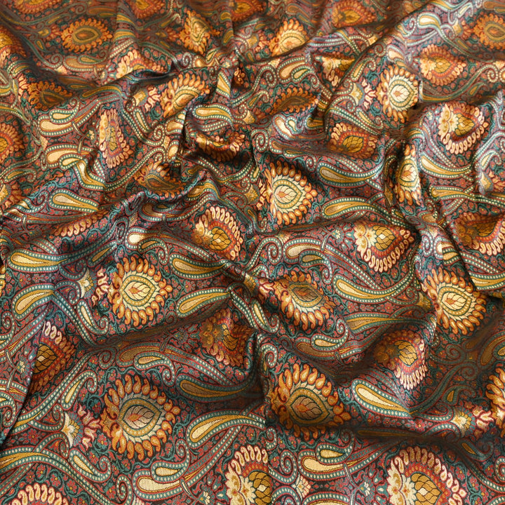 Multi Colour Jamdani Brocade Fabrics