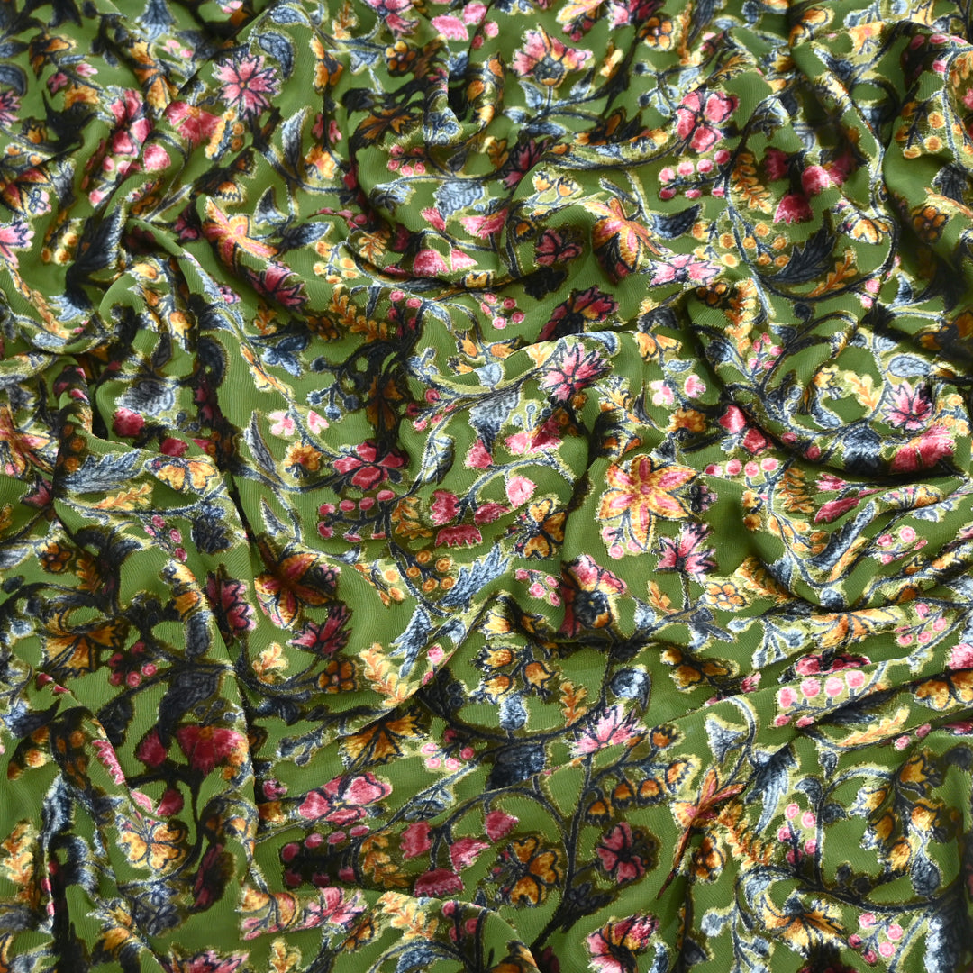 Velvet Brasso Printed Fabrics