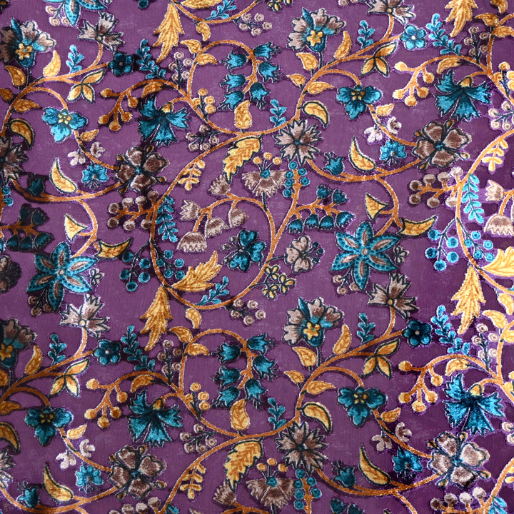Velvet Brasso Printed Fabrics