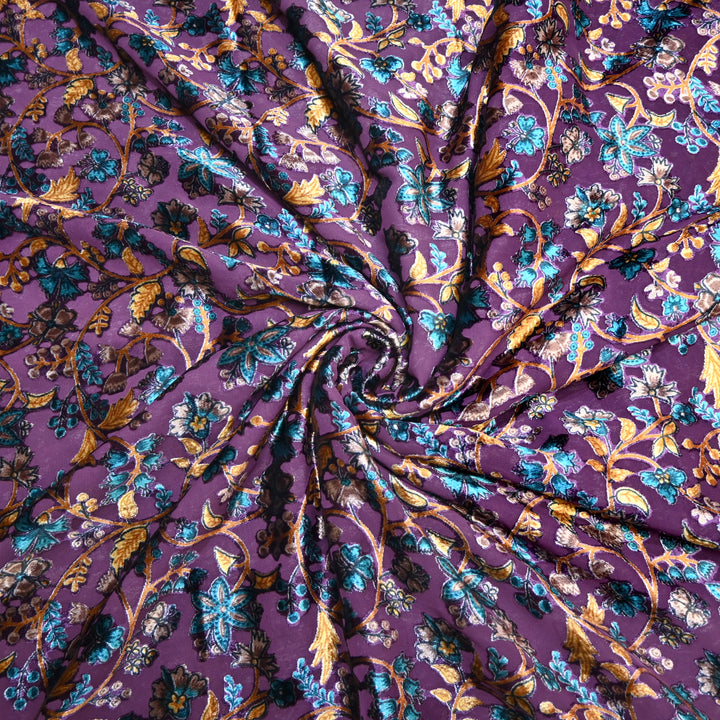 Velvet Brasso Printed Fabrics