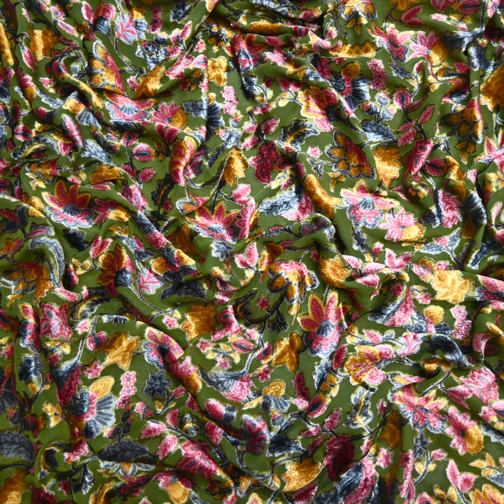 Velvet Brasso Printed Fabrics