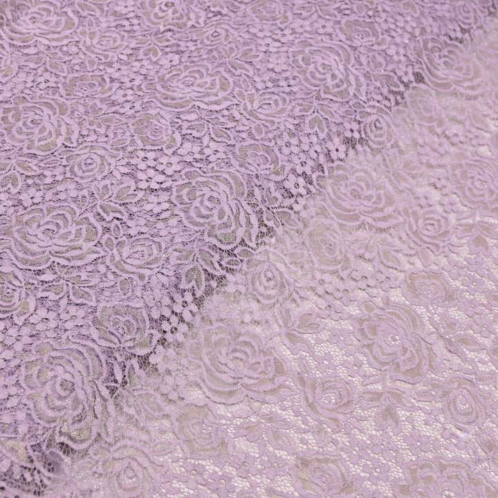Luxury Sand Lace Net Fabric | Elegant Floral Lace Embroidery Designer Net Fabric | SF1111-C