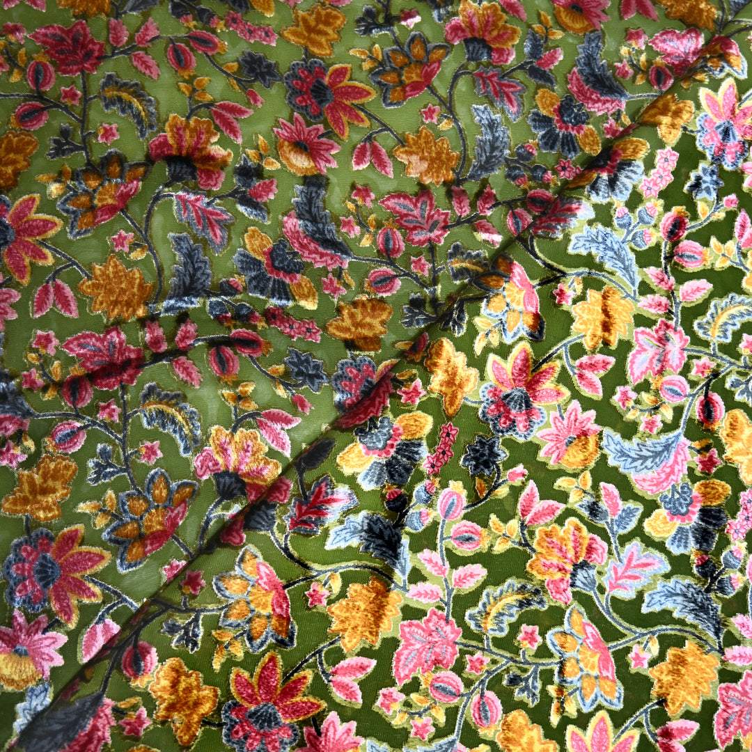 Velvet Brasso Printed Fabrics