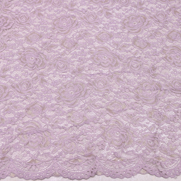 Luxury Sand Lace Net Fabric | Elegant Floral Lace Embroidery Designer Net Fabric | SF1111-C