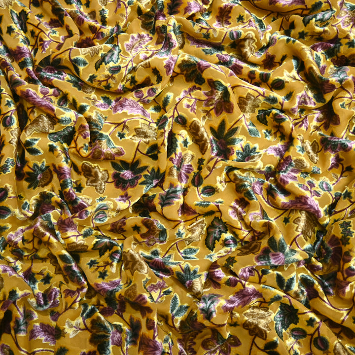 Velvet Brasso Printed Fabrics