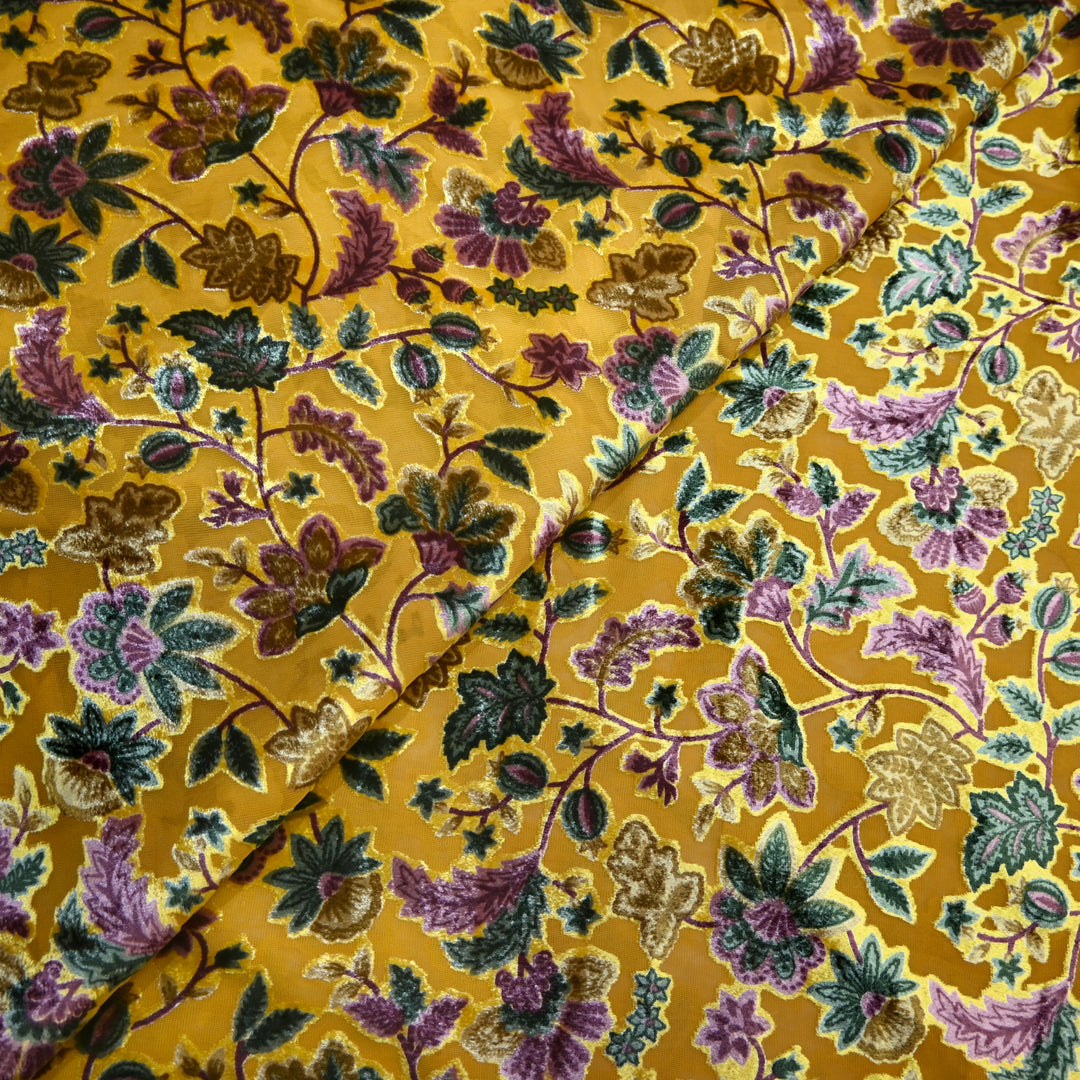 Velvet Brasso Printed Fabrics