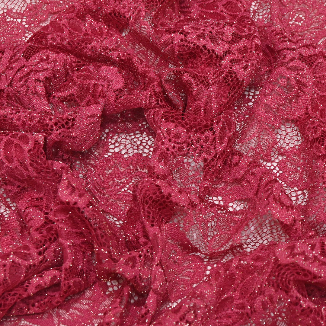 Luxury Sand Lace Net Fabric | Elegant Floral Lace Embroidery Designer Net Fabric | SF1111-E