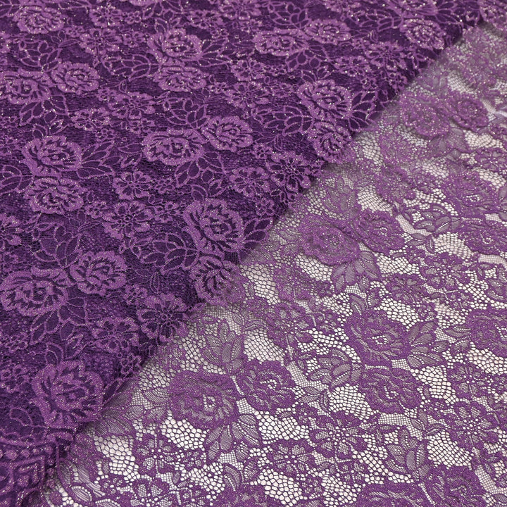 Luxury Sand Lace Net Fabric | Elegant Floral Lace Embroidery Designer Net Fabric | SF1111-I