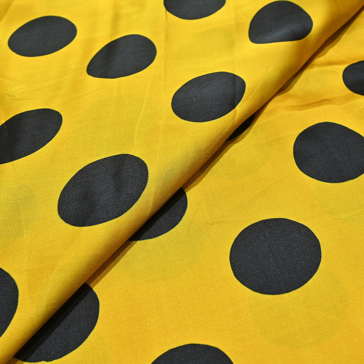 Elegant Modal Satin Digital Print Fabric 5 – Soft Luxury Designer Fabric - 001416-G3