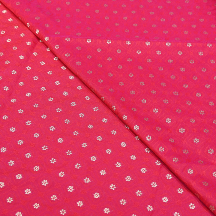 Royal Tanchui Zari Brocade Fabric – Elegant Self Design Traditional Weave Fabric - HAR350-2
