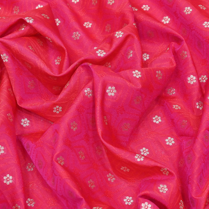 Royal Tanchui Zari Brocade Fabric – Elegant Self Design Traditional Weave Fabric - HAR350-2