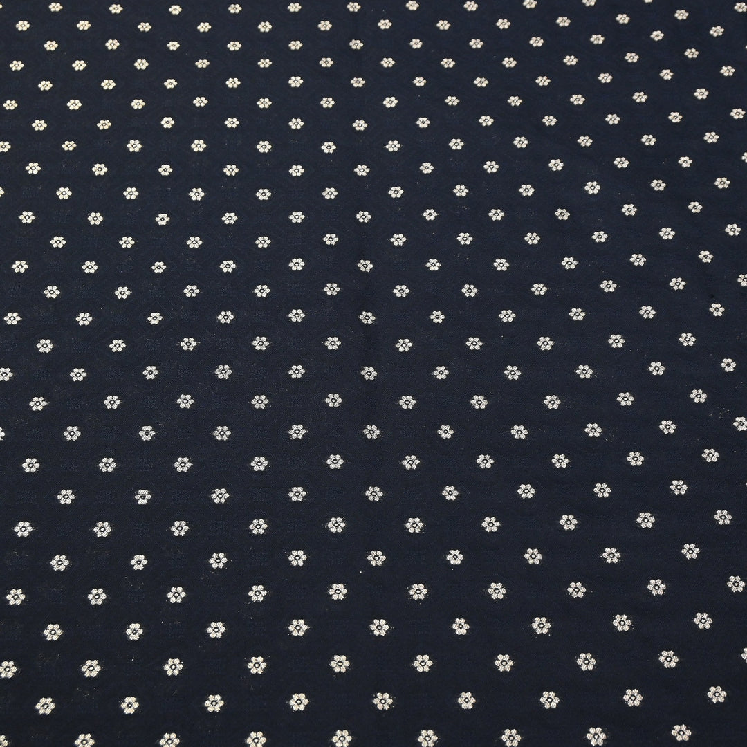 Royal Tanchui Zari Brocade Fabric – Elegant Self Design Traditional Weave Fabric - HAR350-3