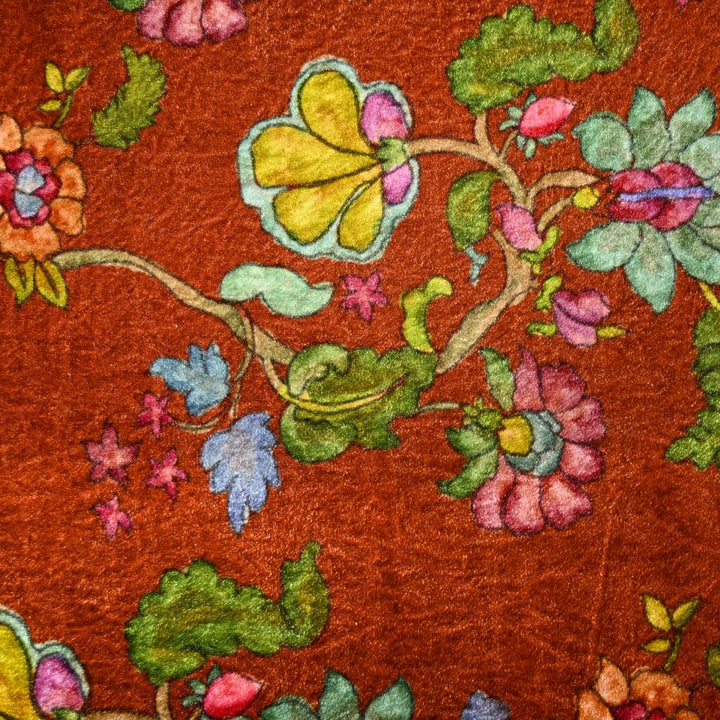 Pure Silk Velvet Digital Printed Fabrics