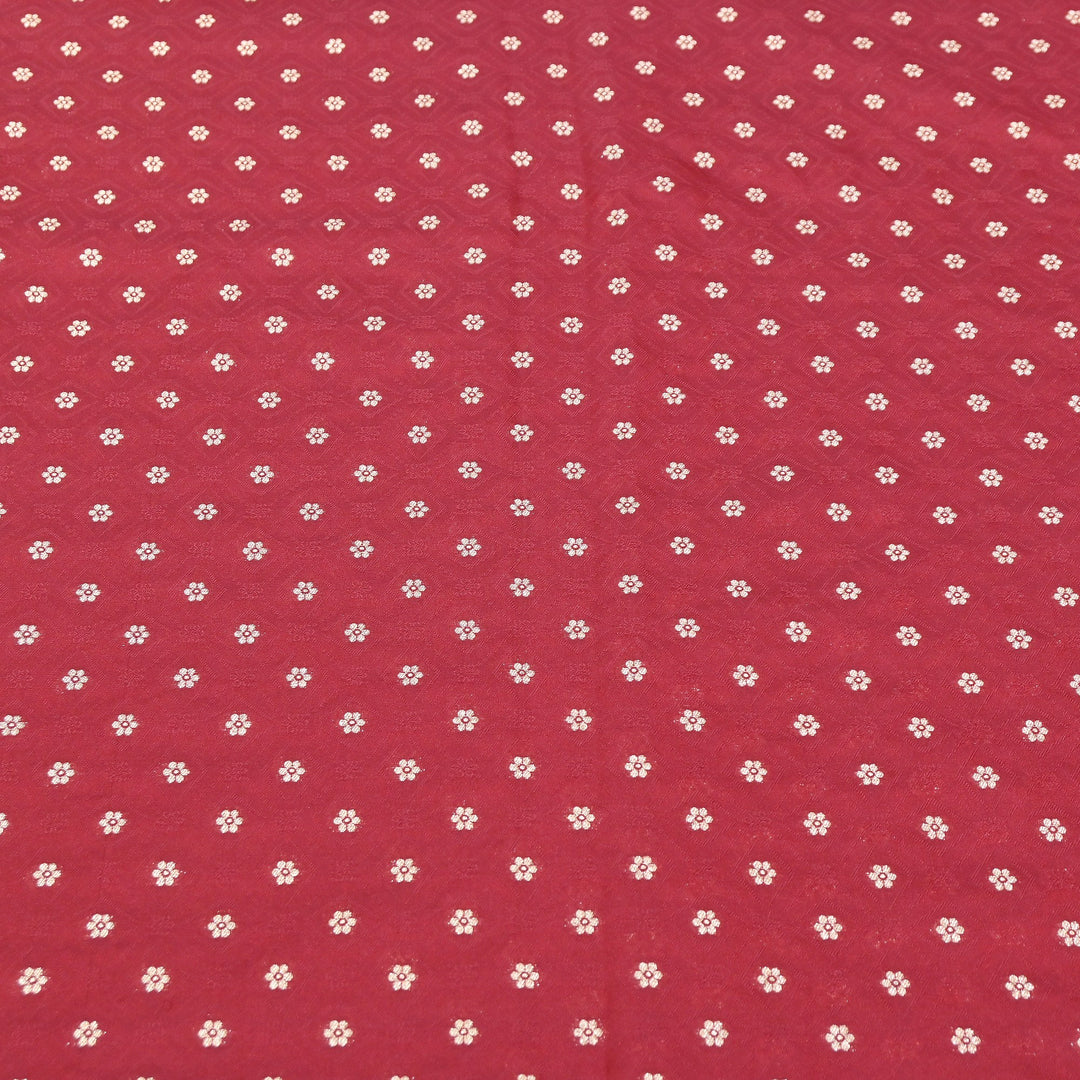 Royal Tanchui Zari Brocade Fabric – Elegant Self Design Traditional Weave Fabric - HAR350-6