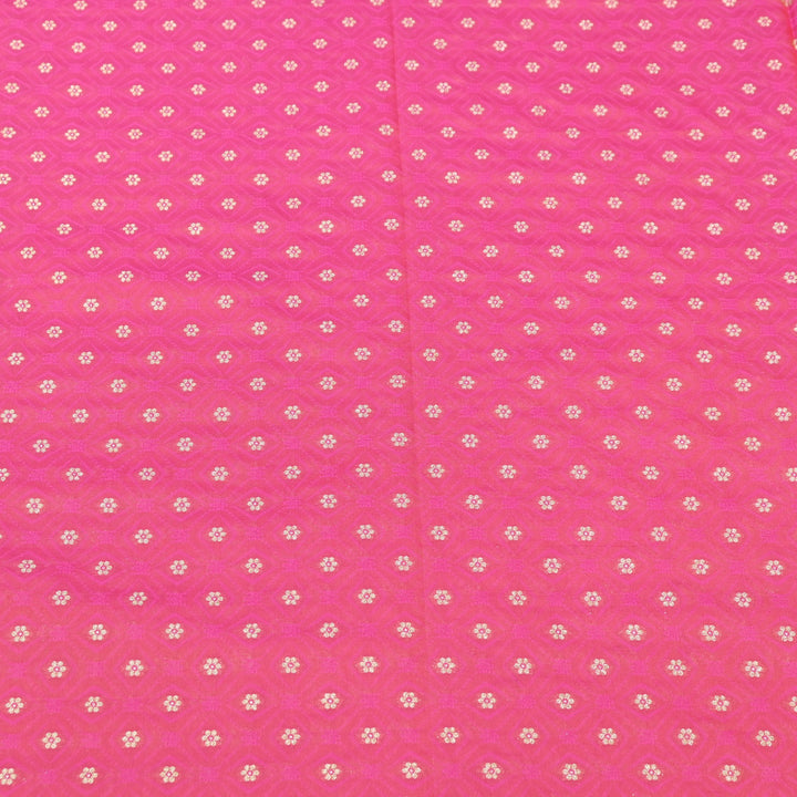Royal Tanchui Zari Brocade Fabric – Elegant Self Design Traditional Weave Fabric - HAR350-5