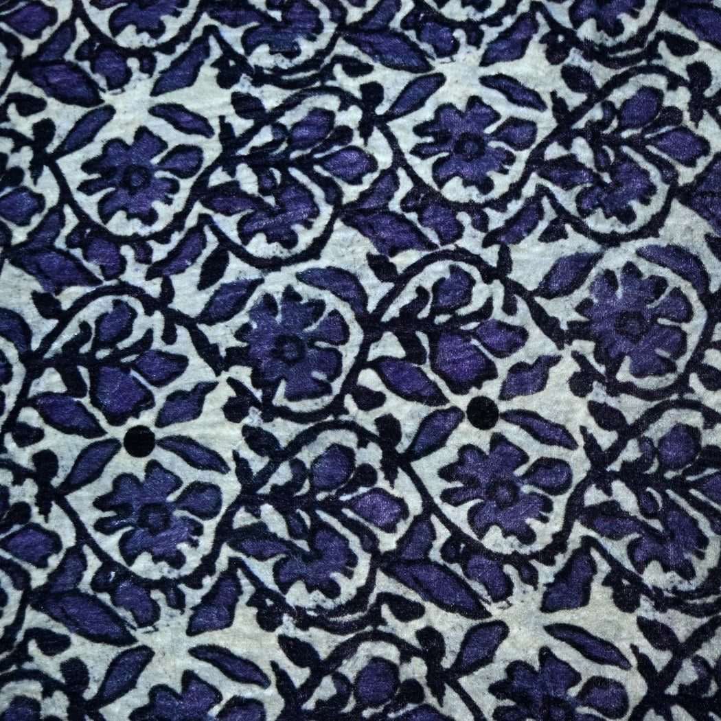 Pure Silk Velvet Digital Printed Fabrics