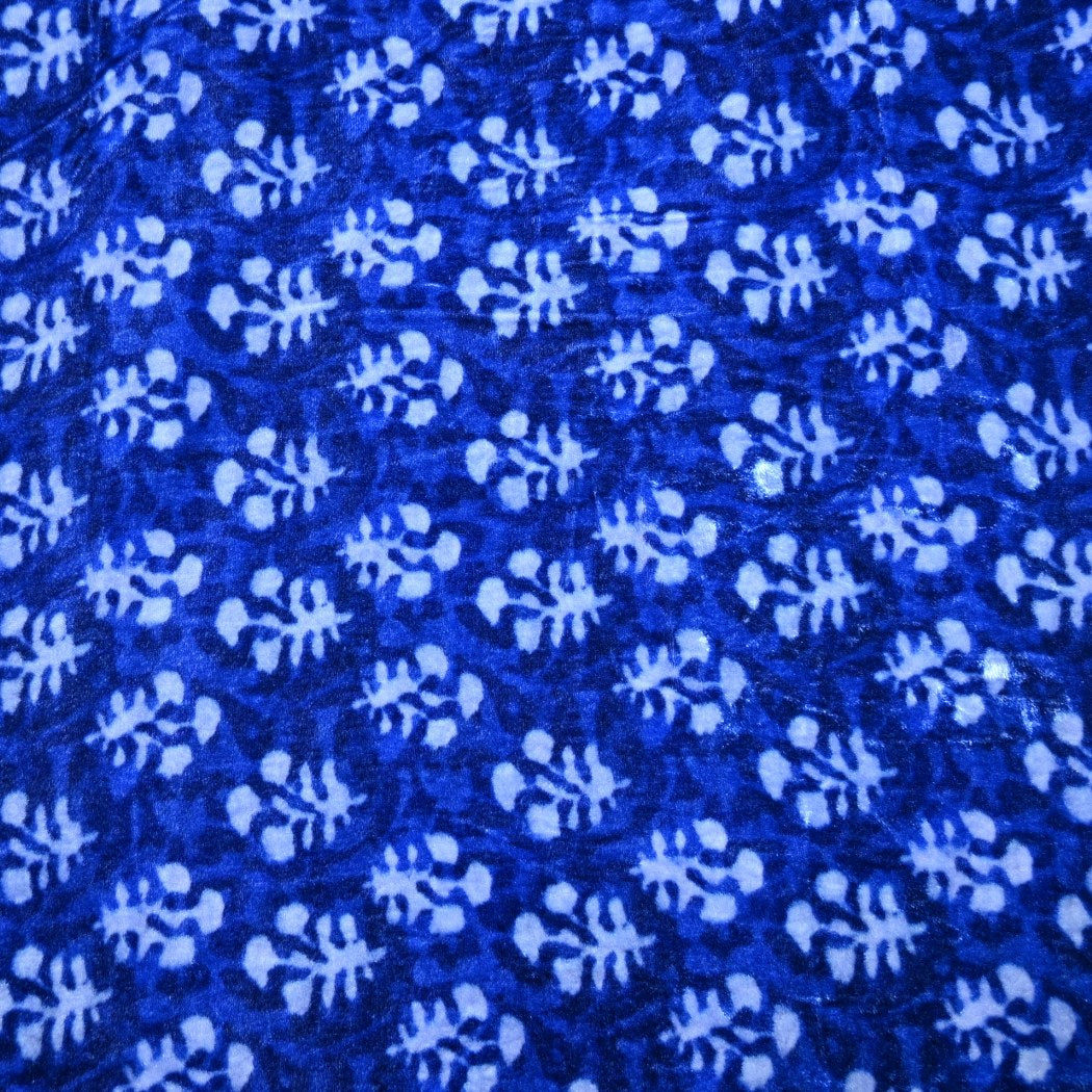 Pure Silk Velvet Digital Printed Fabrics