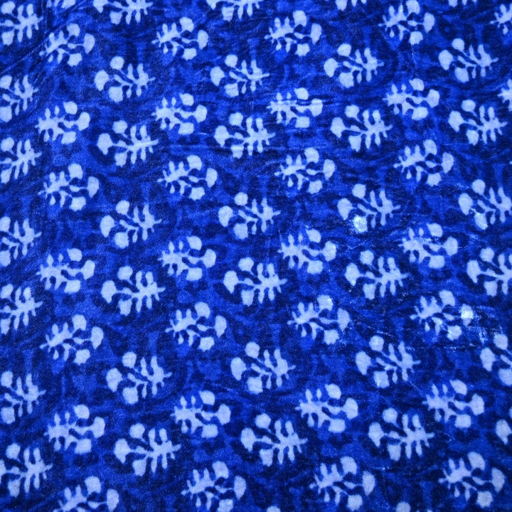 Pure Silk Velvet Digital Printed Fabrics