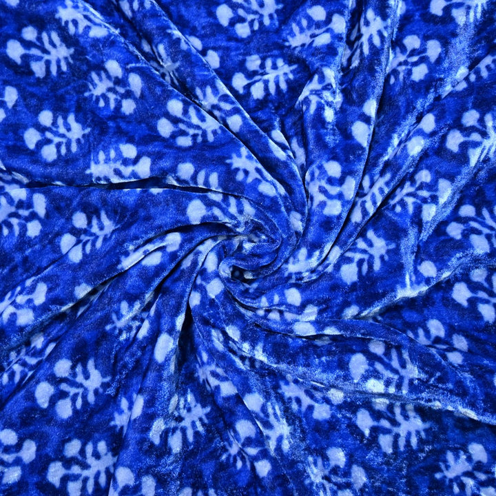 Pure Silk Velvet Digital Printed Fabrics