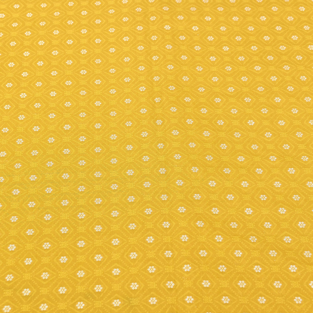 Royal Tanchui Zari Brocade Fabric – Elegant Self Design Traditional Weave Fabric - HAR350-1