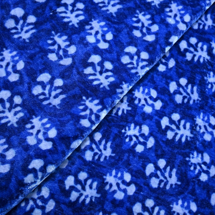 Pure Silk Velvet Digital Printed Fabrics
