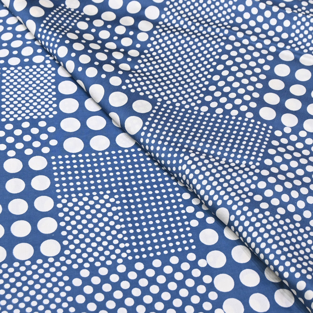 Elegant Modal Satin Discharge Print Fabric 6 – Soft Luxury Designer Fabric - DIS285-2