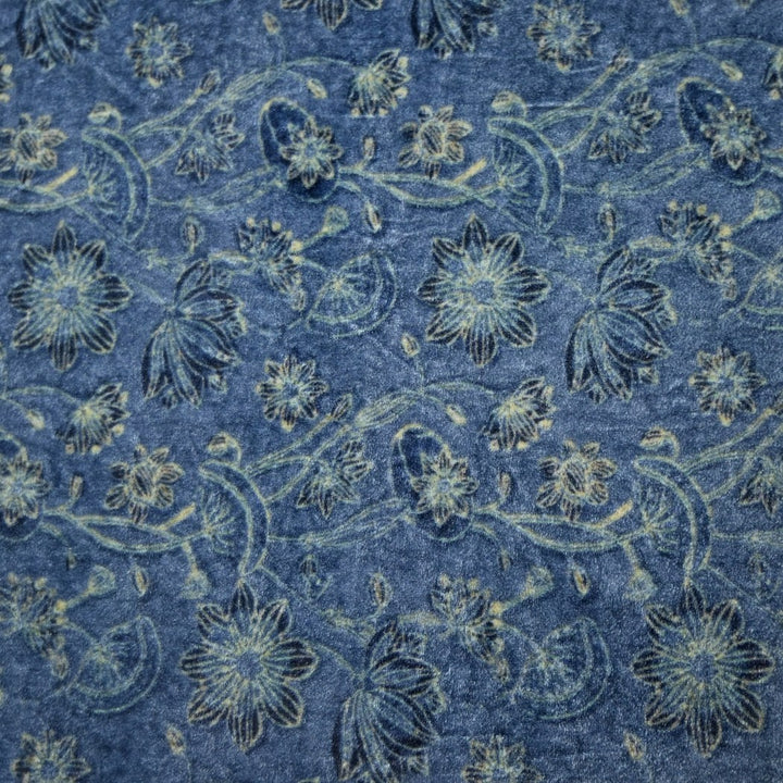 Pure Silk Velvet Digital Printed Fabrics