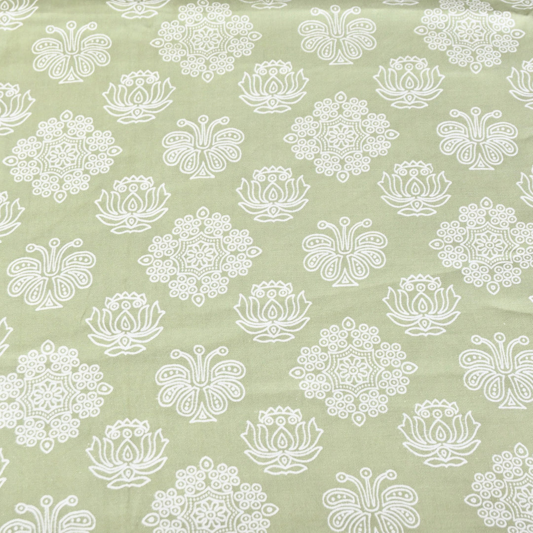 Elegant Modal Satin Discharge Print Fabric 6 – Soft Luxury Designer Fabric - DIS285-5